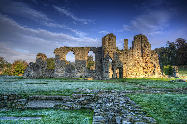 Easby Abbey Picture Board by Steve Smith