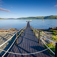 Buy canvas prints of Serenity on Loch Na Keal by Steve Smith