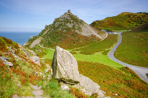 The Valley Of The Rocks Picture Board by Steve Smith