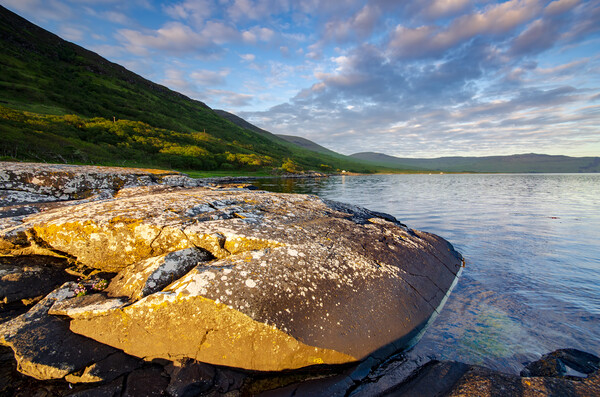 Loch Na Keal Picture Board by Steve Smith