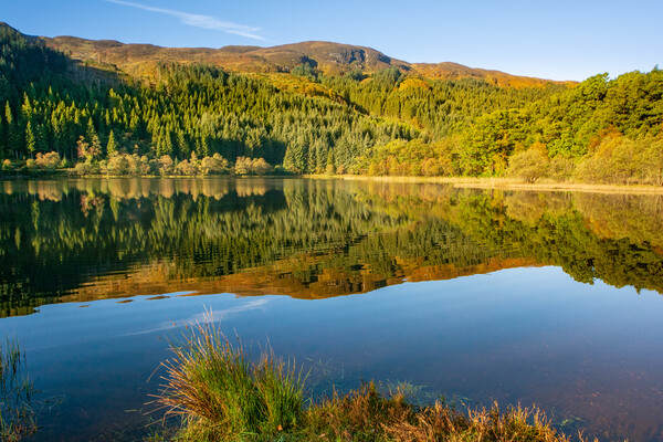 Serene and Pristine Loch Chon Picture Board by Steve Smith