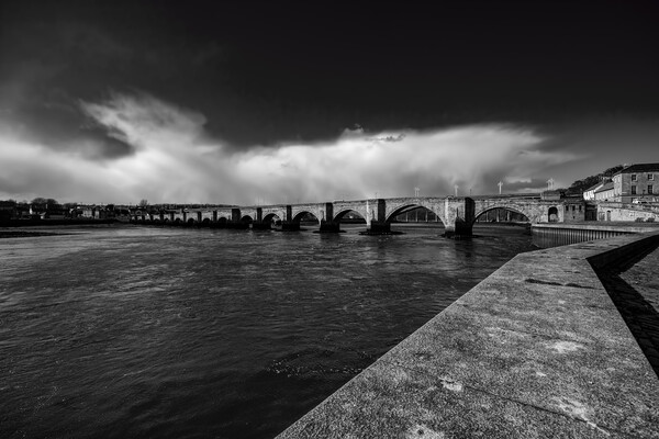 Berwick Bridge Picture Board by Steve Smith