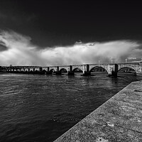 Buy canvas prints of Berwick Bridge by Steve Smith