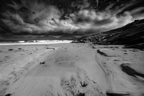 Luskentyre Beach Picture Board by Steve Smith