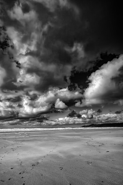 Majestic Skies Above Woolacombe Beach Picture Board by Steve Smith