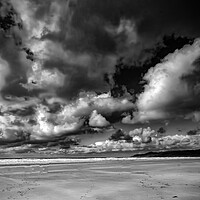 Buy canvas prints of Majestic Skies Above Woolacombe Beach by Steve Smith