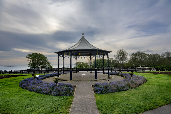 Filey Bandstand Picture Board by Steve Smith