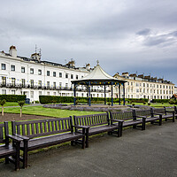 Buy canvas prints of Crescent Gardens Filey by Steve Smith