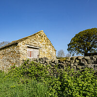 Buy canvas prints of Hudswell Barn by Steve Smith