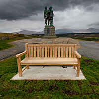 Buy canvas prints of Scottish Commando Monument by Steve Smith