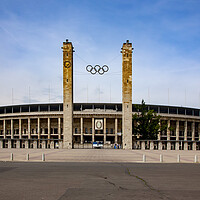 Buy canvas prints of Olympic Stadium Berlin by Steve Smith