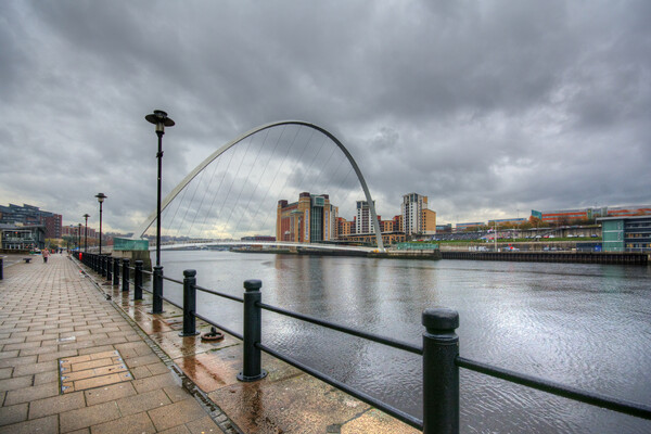 A Striking Gateway to Newcastle Picture Board by Steve Smith