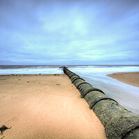 Buy canvas prints of The Enchanting Steetley Pier by Steve Smith