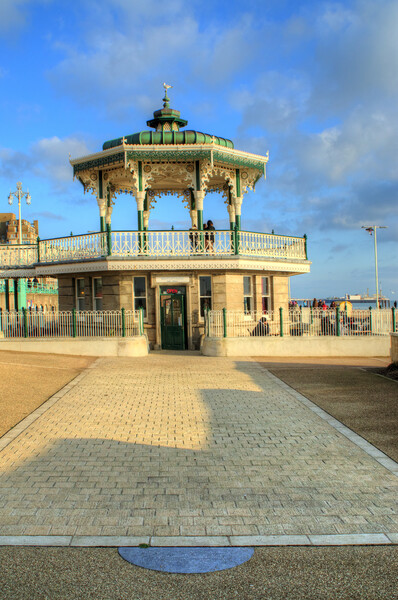 Brighton Bandstand Picture Board by Steve Smith