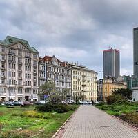 Buy canvas prints of Warsaw Marriott by Steve Smith