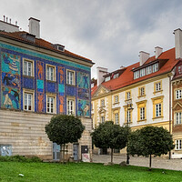 Buy canvas prints of Warsaw Old Town by Steve Smith