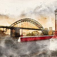 Buy canvas prints of Newcastle Upon Tyne by Steve Smith