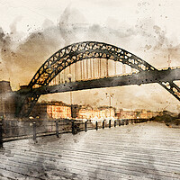 Buy canvas prints of Tyne Bridge by Steve Smith
