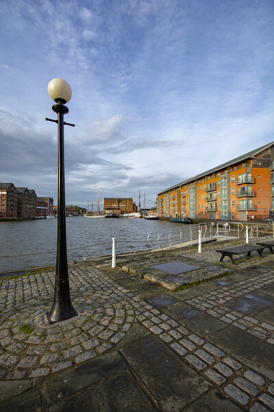Gloucester Docks Picture Board by Steve Smith