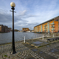 Buy canvas prints of Gloucester Docks by Steve Smith