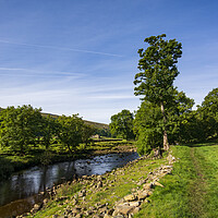 Buy canvas prints of River Swale Muker by Steve Smith