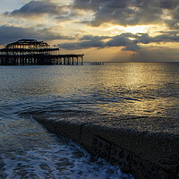 Buy canvas prints of Brighton West Pier by Steve Smith