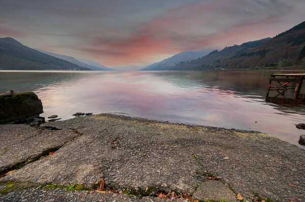 Loch Earn Picture Board by Steve Smith
