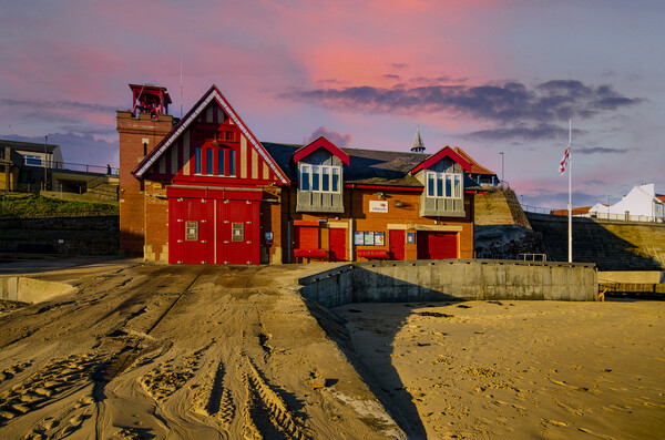 Cullercoats RNLI Picture Board by Steve Smith