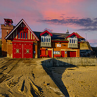 Buy canvas prints of Cullercoats RNLI by Steve Smith