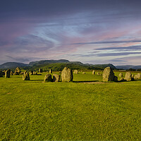 Buy canvas prints of Castlerigg Stone Circle by Steve Smith