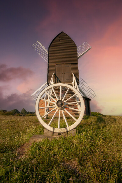 Brill Windmill Picture Board by Steve Smith