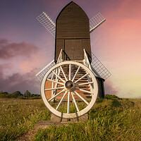 Buy canvas prints of Brill Windmill by Steve Smith