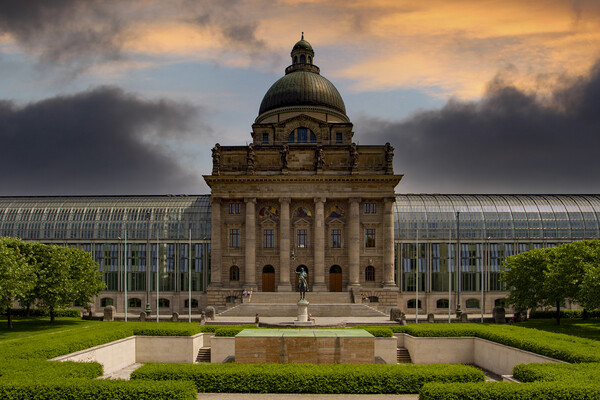 Bavarian State Chancellery, Berlin Picture Board by Steve Smith