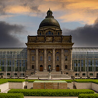 Buy canvas prints of Bavarian State Chancellery, Berlin by Steve Smith