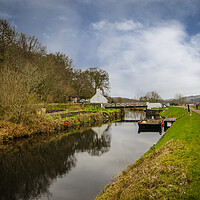Buy canvas prints of The Crinan Canal by Steve Smith