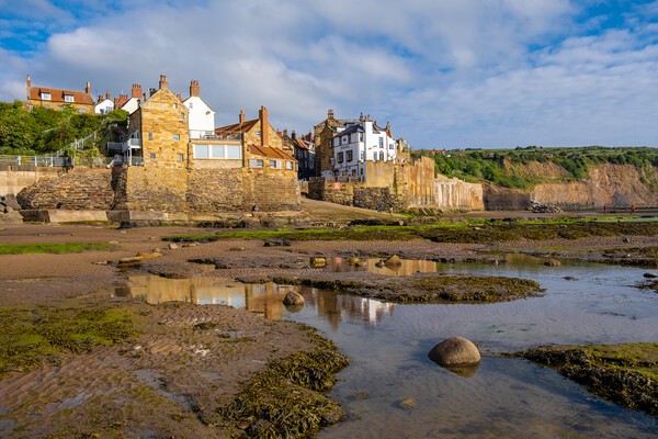 Robin Hoods Bay North Yorkshire Picture Board by Steve Smith