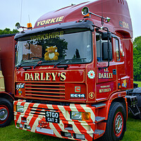 Buy canvas prints of ERF EC14 Flatbed Newby Hall by Steve Smith