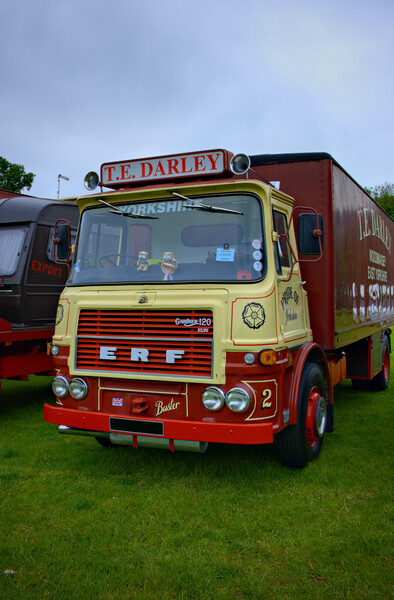 1972 ERF LV Newby Hall Ripon Picture Board by Steve Smith
