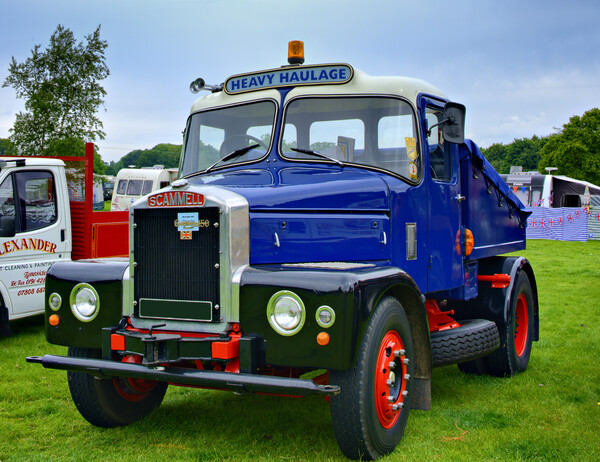 Scammell Highwayman Newby Hall Picture Board by Steve Smith