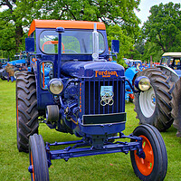 Buy canvas prints of Mighty Fordson Major Tractor by Steve Smith