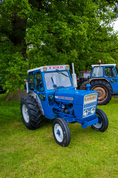 Ford 3000 Tractor Picture Board by Steve Smith