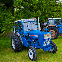 Buy canvas prints of Ford 3000 Tractor by Steve Smith