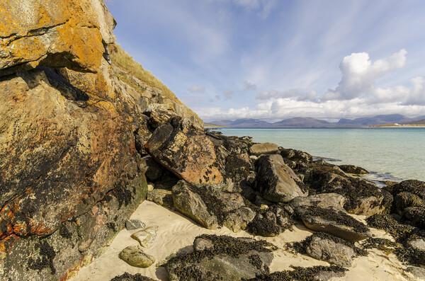 Horgabost Isle of Harris Picture Board by Steve Smith