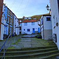 Buy canvas prints of Staithes North Yorkshire by Steve Smith