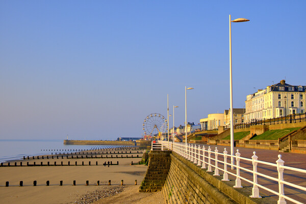 Bridlington Seafront Picture Board by Steve Smith