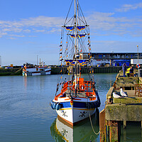 Buy canvas prints of Bridlington Harbour by Steve Smith