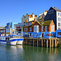 Buy canvas prints of A Picturesque Morning at Bridlington Harbour by Steve Smith