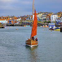 Buy canvas prints of Three Brothers Cob Bridlington Harbour by Steve Smith