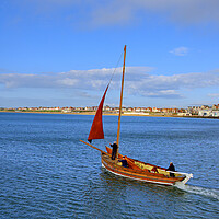 Buy canvas prints of Serenity in Bridlington Harbour by Steve Smith