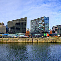 Buy canvas prints of Royal Albert Docks Liverpool by Steve Smith